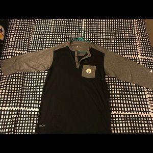 NIKE PITTSBURGH STEELERS BASEBALL TEE